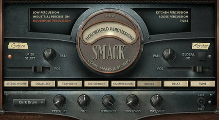 打击乐音源 – Big Fish Audio SMACK Claps Snaps and Stomps KONTAKT