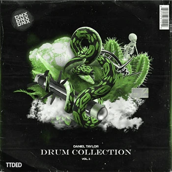[嘻哈陷阱鼓组采样]Daniel Taylor Drum Collection Vol.1 [WAV]（38Mb）