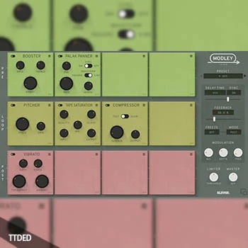[多效果延迟插件]Klevgrand Modley v1.0.1 [WiN, MacOSX]（52Mb）