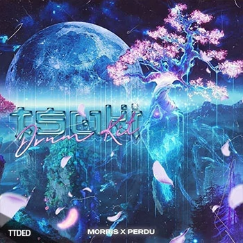 [嘻哈陷阱鼓组采样]PERDU and MORRIS Tsuki Drum Kit [WAV]（186Mb）