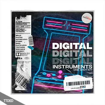[嘻哈陷阱采样]ProducerGrind TB Digital Digital Instruments One Shot Kit [WAV]（161Mb）
