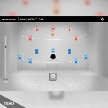 [双耳3D空间音频插件]Noise Makers Binauralizer Studio v1.0 [WiN]（4Mb）