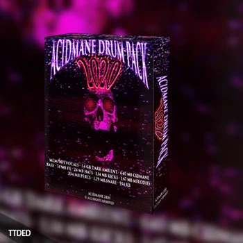 [嘻哈陷阱鼓组采样]ACIDMANE Drum Pack Vol.1 [WAV]（1.65Gb）