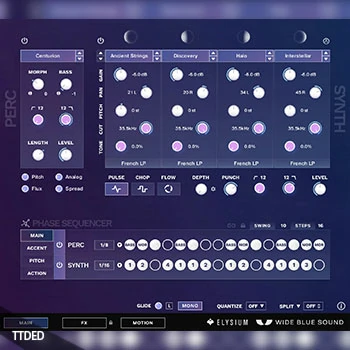 [氛围电子合成器音源]Wide Blue Sound Elysium v1.1 [KONTAKT]（3.3Gb）
