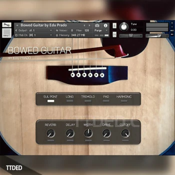 [弓弦吉他音源]Edu Prado Sounds Bowed Guitar [KONTAKT]（307Mb）