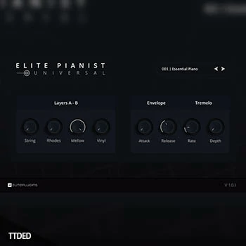 [钢琴乐器插件]AngelicVibes Elite Pianist [WiN, MacOSX]（842Mb）