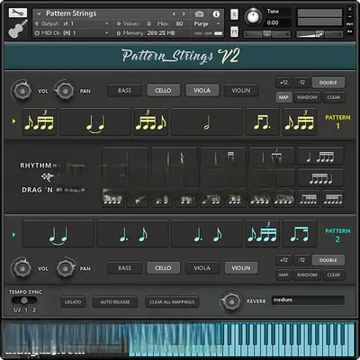 动态节奏弦乐 – Ben Osterhouse Pattern Strings v2.2 KONTAKT