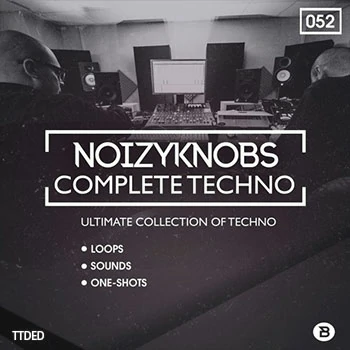[Techno科技舞曲采样]Bingoshakerz NoizyKnobs Complete Techno [WAV]（192Mb）