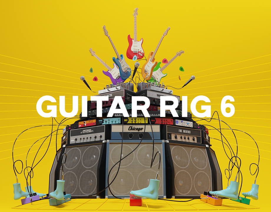 Native Instruments Guitar Rig 6 Pro 6.2.2 破解版 – 吉他贝斯效果器