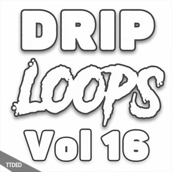 [嘻哈陷阱采样]DiyMusicBiz Drip Loops Vol.16 [WAV]（29Mb）