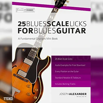 [阅读]25 Blues Scale Licks for Blues Guitar（658Kb）
