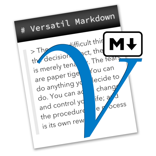Versatil Markdown 2.1.4 破解版 – 文本编辑器