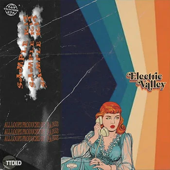 [Retro怀旧乐采样]NFE Paris Electric Valley Sample Kit [WAV]（105Mb）