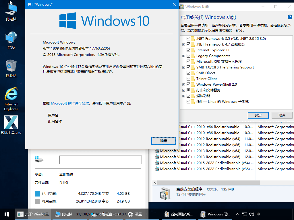 小修 Windows 10 LTSC 1809 (17763.2268)-QQ前线乐园