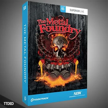 [金属摇滚鼓组打击音源插件]Toontrack SDX Metal Foundry v1.5.0  v1.0 [WiN, MacOSX]（31.32Gb）
