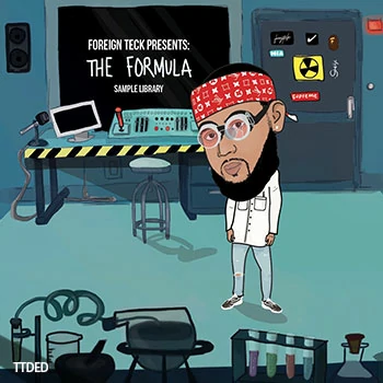 [嘻哈说唱RnB]Foreign Teck The Formula Sample Library [WAV]（81Mb）