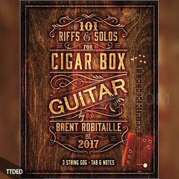 [阅读]101 Riffs and Solos for Cigar Box Guitar Essential Lessons for 3 String Slide Cigar Box Guitar!（3Mb）