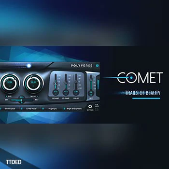 [可塑形混响插件]Polyverse Music Comet v1.0.0 [MacOSX]（44Mb）