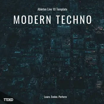 [Ableton模板高科技舞曲]SINEE Ableton Live Template Modern Techno（8Mb）