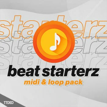 [嘻哈RnB素材]Industry Kits BEAT STARTERZ MIDI & Loop Pack [WAV, MiDi]（119Mb）