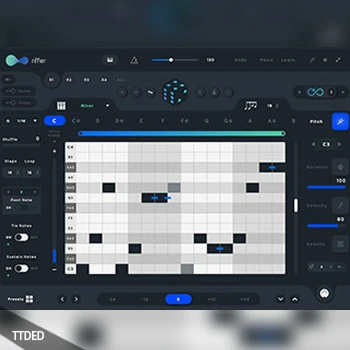 [智能MIDI生成工具]Audiomodern Riffer v3.0 [WiN, MacOSX]（38Mb）
