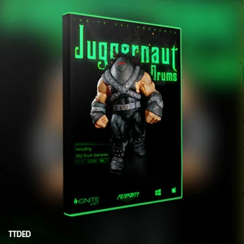 [嘻哈陷阱RnB鼓组采样]Initial Audio Juggernaut Drums [WAV]（78Mb）