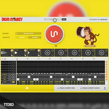 [鼓组LOOP制作工具音色库]Unison Drum Monkey Factory Library V9（1.13Gb）