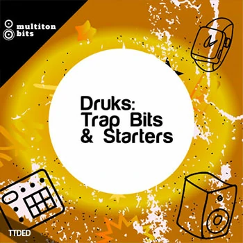 [嘻哈陷阱采样]Multiton Bits Druk Trap Bits and Starters [WAV]（204Mb）