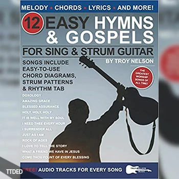 [阅读]12 Easy Hymns and Gospels for Sing & Strum Guitar（8Mb）