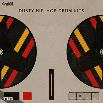 [嘻哈说唱素材+LIVE扩展模板]Sample Magic SM101 Dusty Hip Hop Drum Kits[多格式]（323Mb）