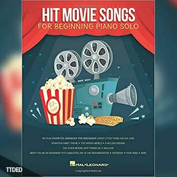 [阅读]Hit Movie Songs for Beginning Piano Solo（6Mb）