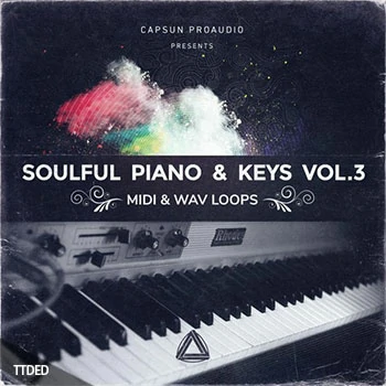 [流行RnB钢琴采样]CAPSUN ProAudio Soulful Piano and Keys Vol.3 [WAV]（244Mb）
