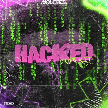 [嘻哈陷阱鼓组采样FL混音预置]molores HACKED Drum Kit（70Mb）