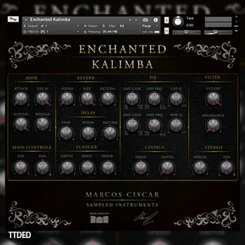 [卡林巴拇指琴音源]Marcos Ciscar Enchanted Kalimba [KONTAKT]（28Mb）