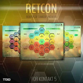 [加拿大音色完整版]Audiowarp Retcon Boards Of Canada Complete [KONTAKT]（2.18Gb）