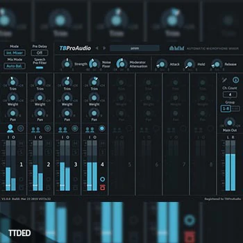 [自动麦克风混音器]TBProAudio AMM v1.0.2 [WiN]（3Mb）