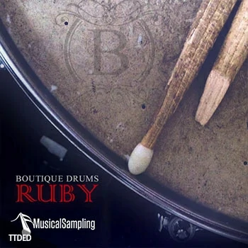 [鼓组音源]Musical Sampling Boutique Drums Ruby [KONTAKT]（8.66Gb）