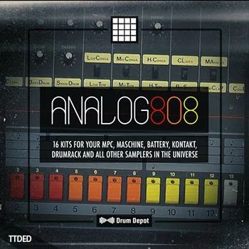 [Electronic电子乐素材]Drum Depot Marco Scherer Analog 808 [多格式]（340Mb）