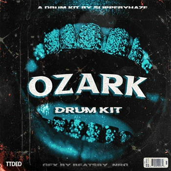 [嘻哈陷阱鼓组采样]Slippery Haze Slippery Ozark Drumkit [WAV]（46Mb）