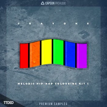 [RAP嘻哈说唱采样]Capsun ProAudio Crayons Melodic Hip Hop Colouring Kit [WAV]（222Mb）
