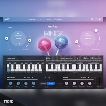 [虚拟鼓机插件]UJAM Beatmaker KANDY v2.1.2 v2.1.3 [WiN]（109Mb）