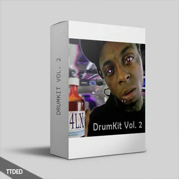 [嘻哈陷阱鼓采样]4LX Drum Kit Vol.2 [WAV]（482Mb）