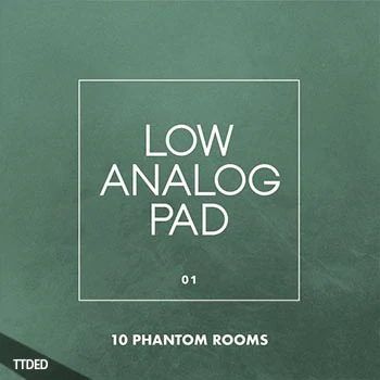[Electronic电子乐采样]10 Phantom Rooms Low Analog Pad 01 [WAV]（93Mb）