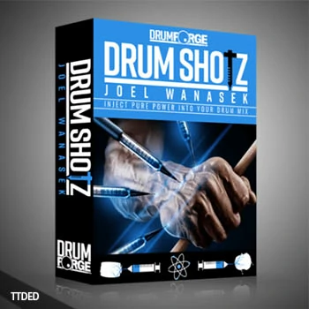 [金属摇滚鼓组采样]Drumforge DrumShotz Joel Wanasek [WAV]（14Mb）