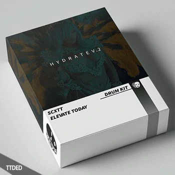 [嘻哈说唱陷阱采样]SCXTT X ET HYDRATE v.1 (DRUM KIT) [WAV]（101Mb）