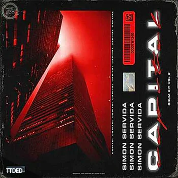 [Trap嘻哈说唱鼓采样包]Simon Servida Capital Vol.2 Drum Kit [WAV]（586Mb）