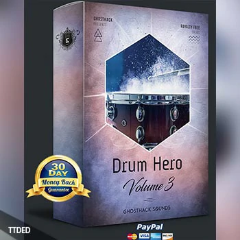 [鼓采样LOOP包]Ghosthack The Drum Hero Vol.3 [WAV]（378Mb）
