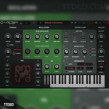 [复古合成器插件]Tracktion RetroMod LoFreq Wired v1.0.4 [WiN]（413Mb）