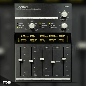 [立体声混响插件]Softube TSAR-1 Reverb v2.5.9 [WiN]（12Mb）