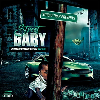 [嘻哈陷阱素材]Studio Trap Street Baby [WAV, MiDi]（44Mb）